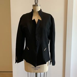 Thierry Mugler-esque vintage Italian wool jacket
